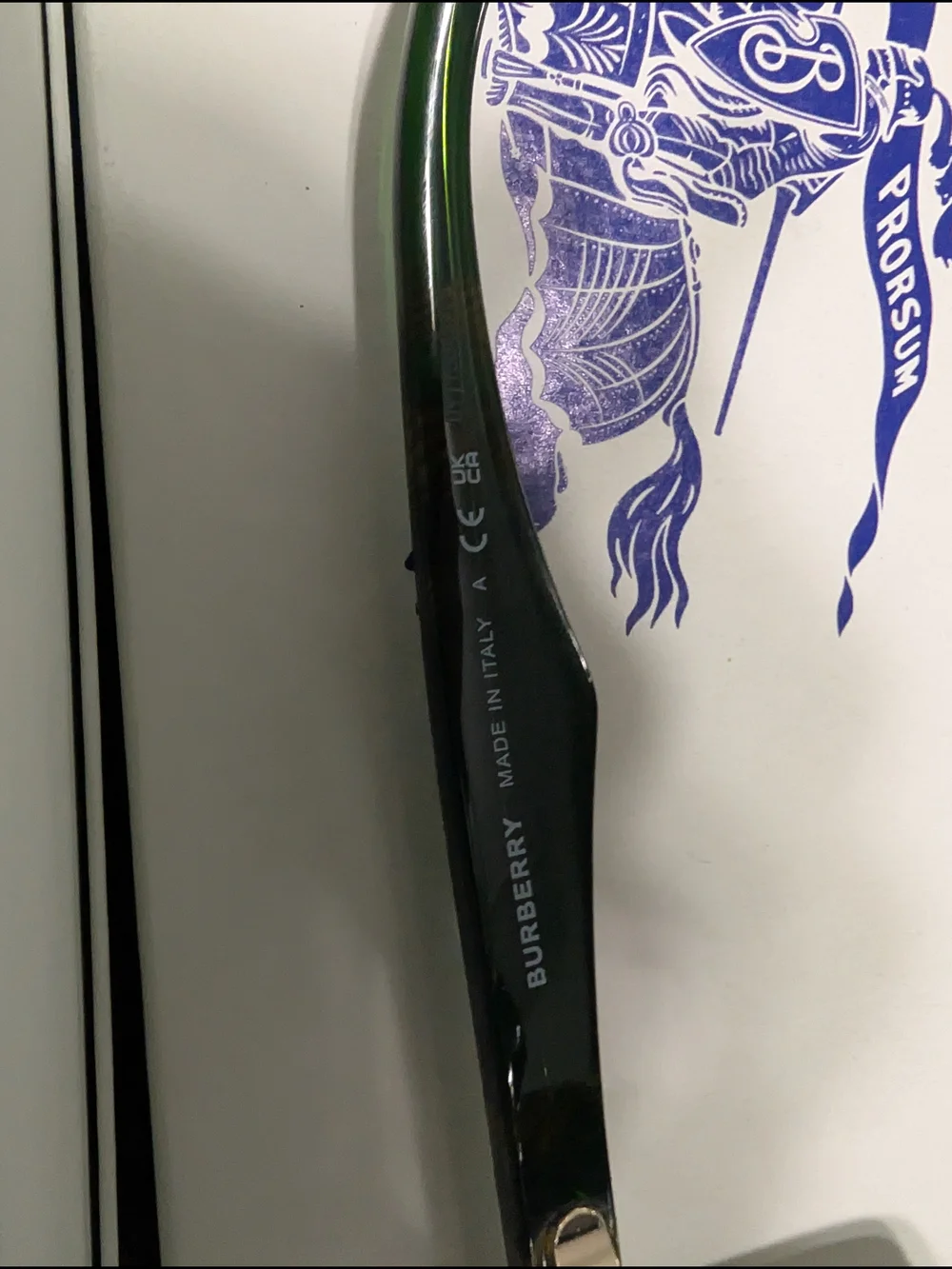 Burberry Tortoiseshell Sunglasses with Dark Lenses